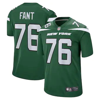 mens nike george fant gotham green new york jets game jerse